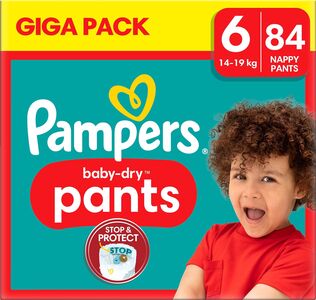 Pampers Baby Dry Pants Bleer Str. 5 15+ kg 84-pak