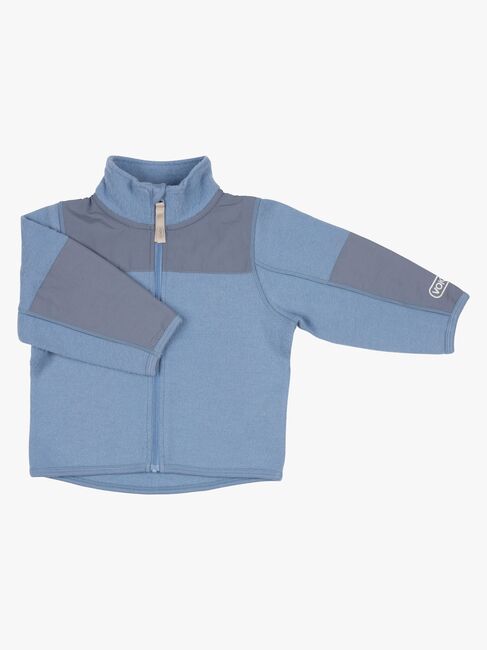 Voksi Fleecetrøje Merinould, Blue Bell