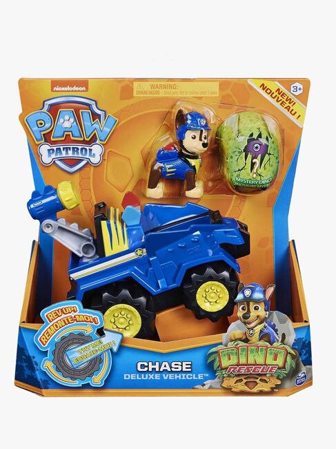 Paw Patrol Dino Rescue Køretøj  m. Figur Chase