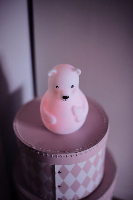 Pabobo Natlampe Farvesensor Bjørn