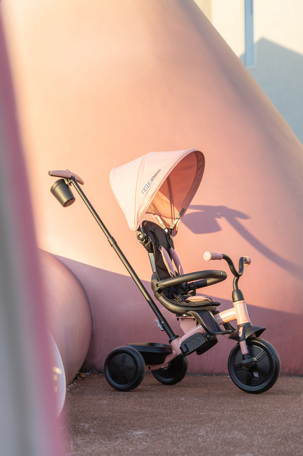 QPlay Elite Platinum Trehjulet Cykel, Pink