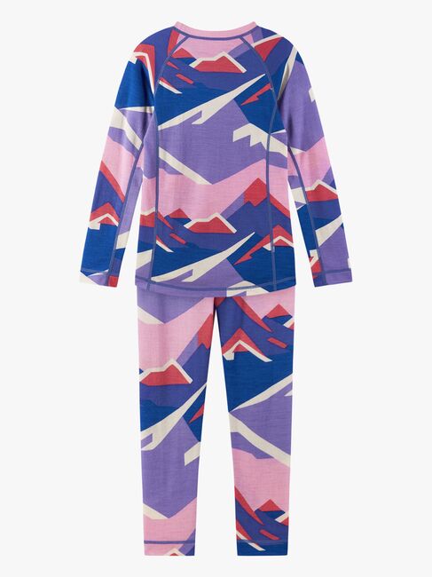 Reima Taitoa Skiundertøj Uldmix, Breezy Violet