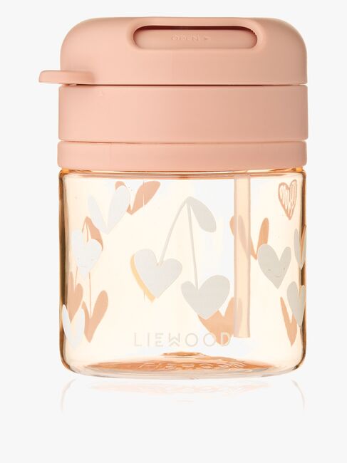 LIEWOOD Pavia Tritan Sugerørskop 280 ml, Sweethearts/Pale tuscany