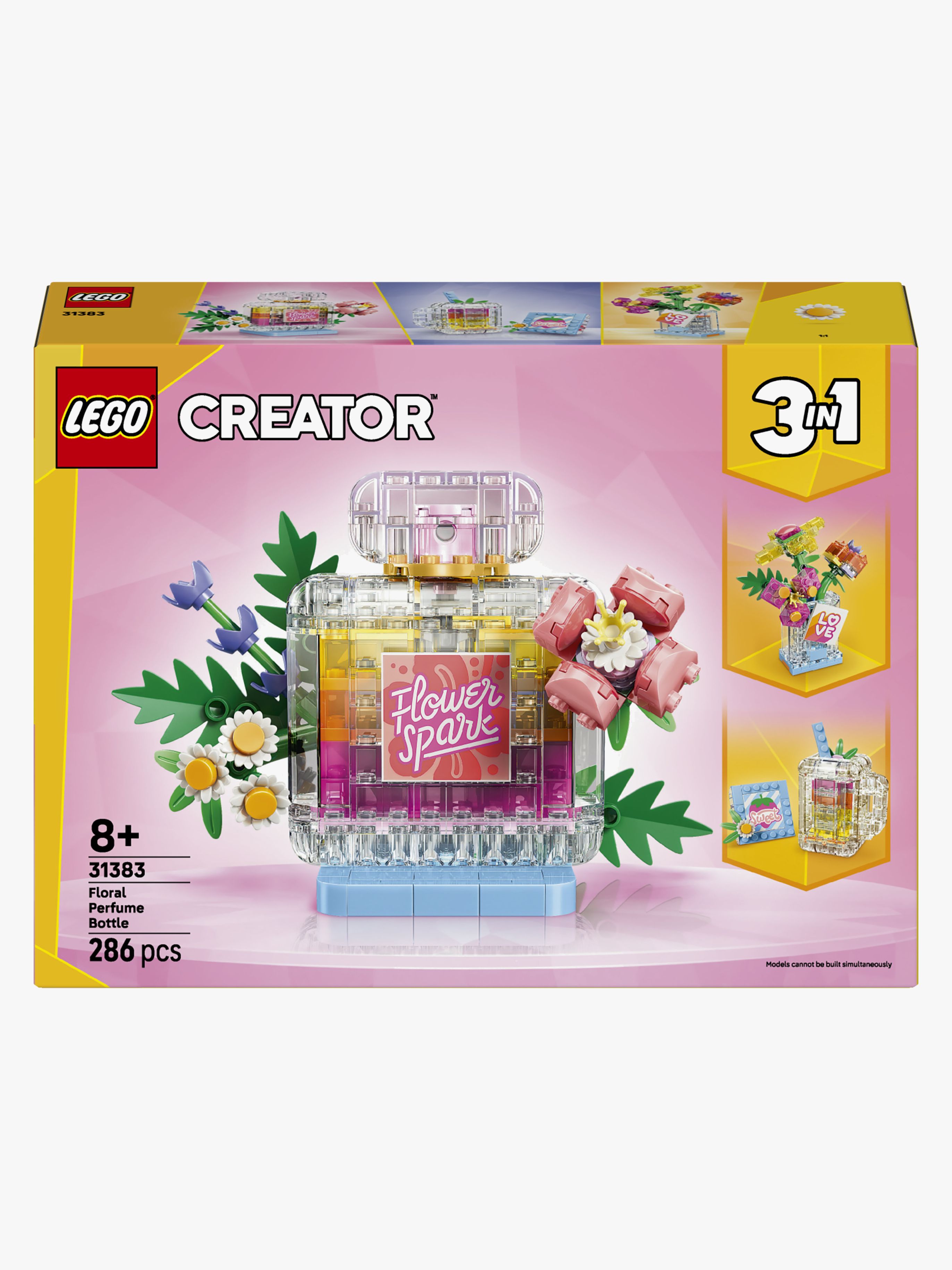 LEGO LEGO Creator 31383 Blomsterpynt: Parfumeflaske