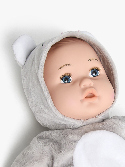 Cloudberry Castle Gavesæt Dukke Twins Deluxe 35 cm, Lyserød/Hvid