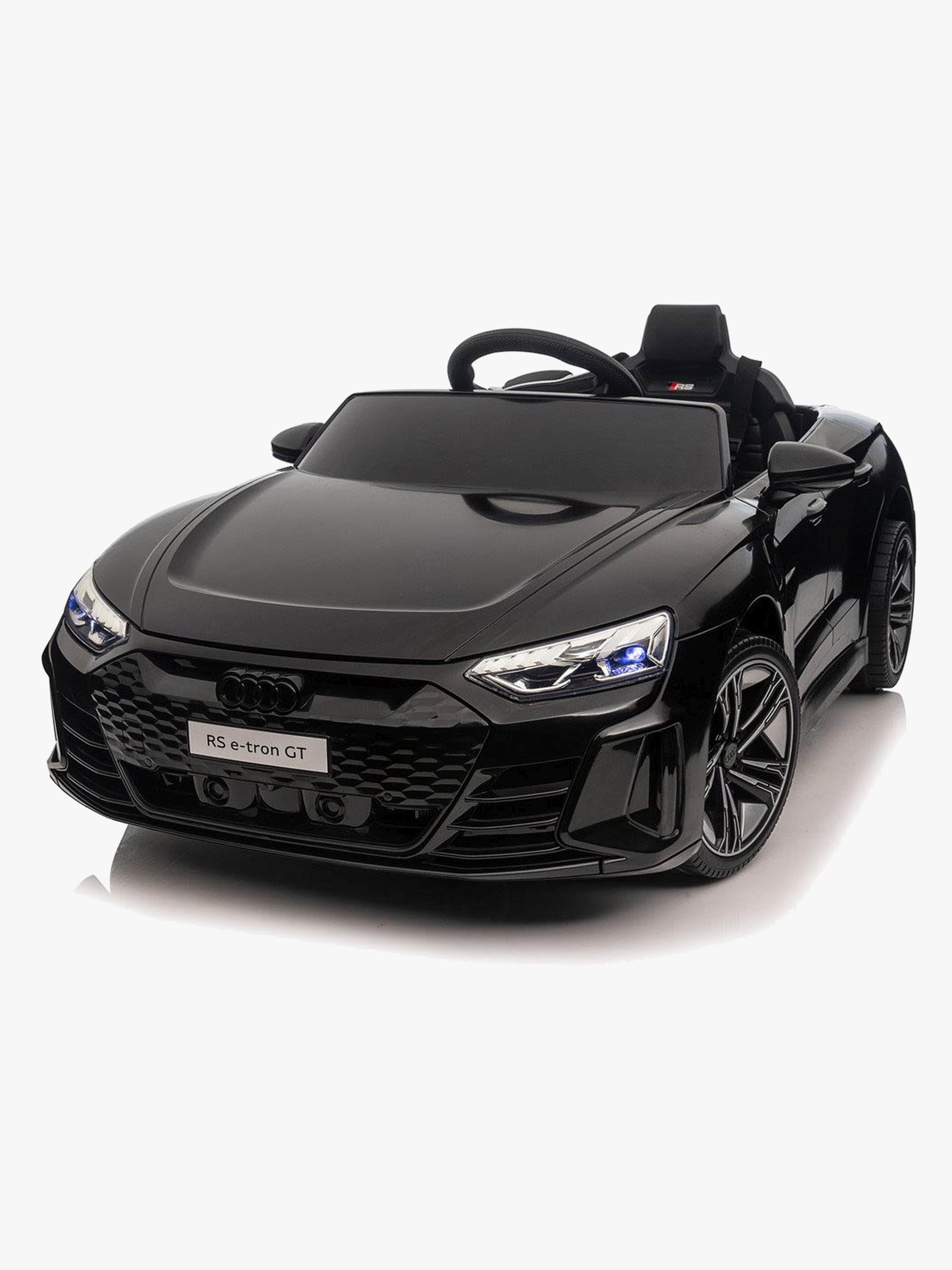 Audi RS e-tron GT Elbil med Firhjulstræk, Sort, El bil til børn