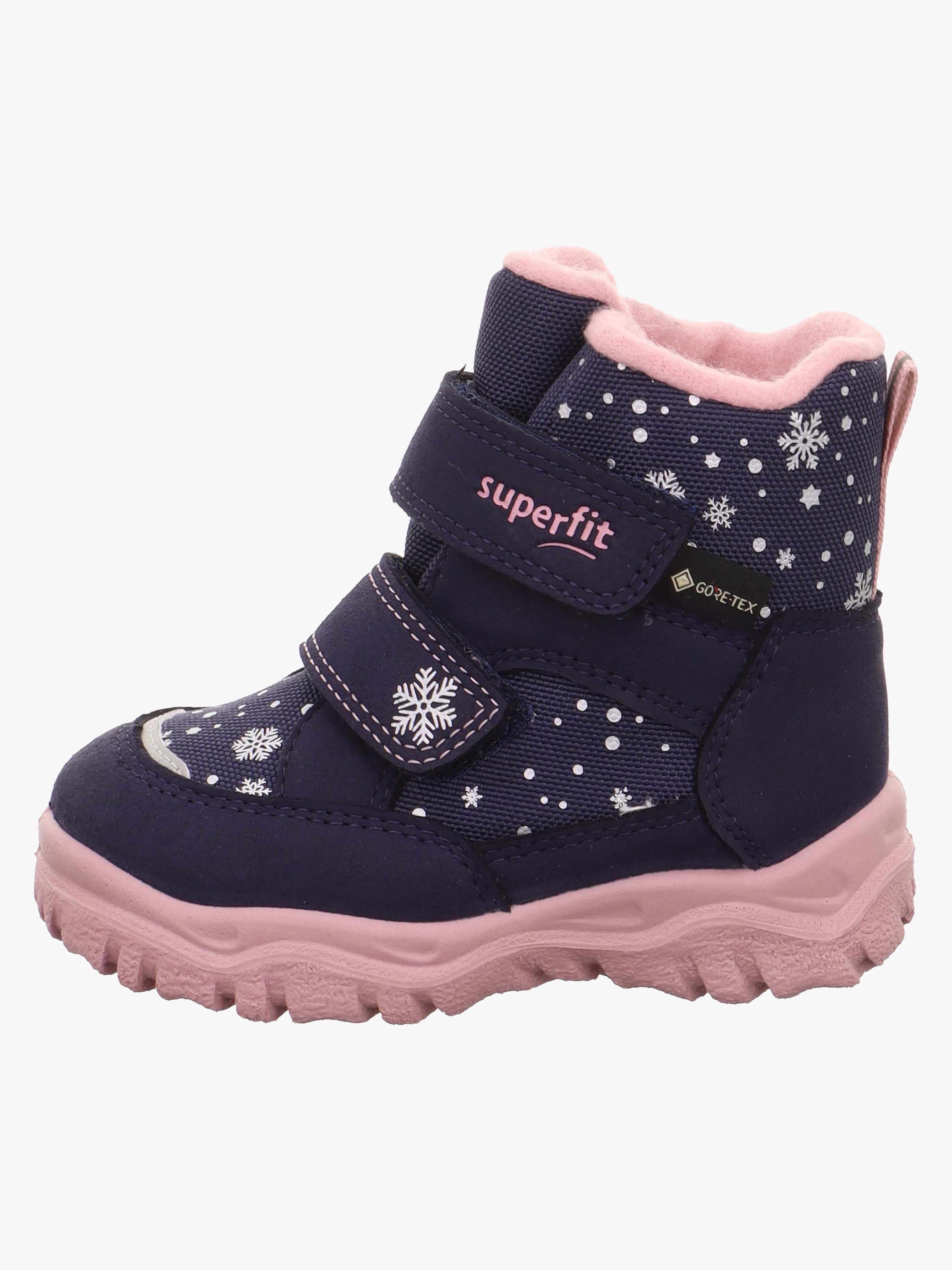 Superfit Husky1 GTX Vinterstøvler, Blue/Pink, 19