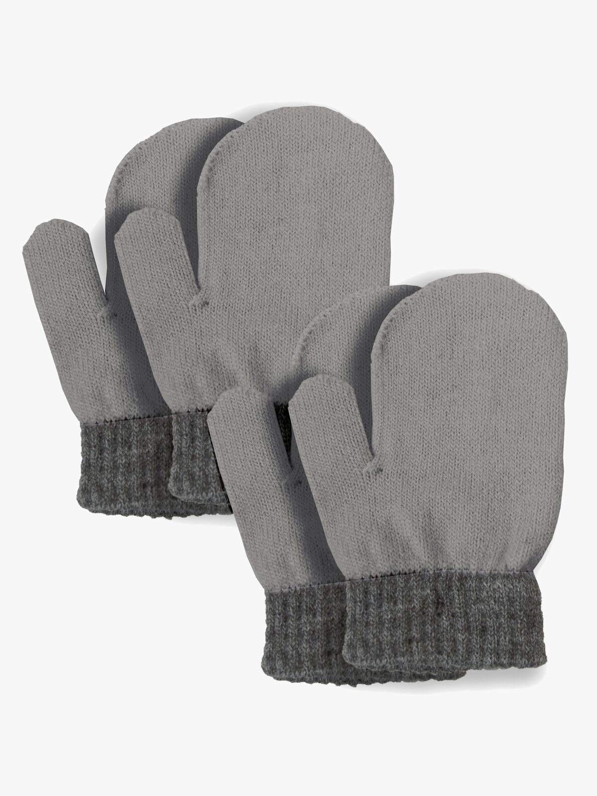 Lindberg Sundsvall Vanter Uldmix 2-pak, Grey/Anth