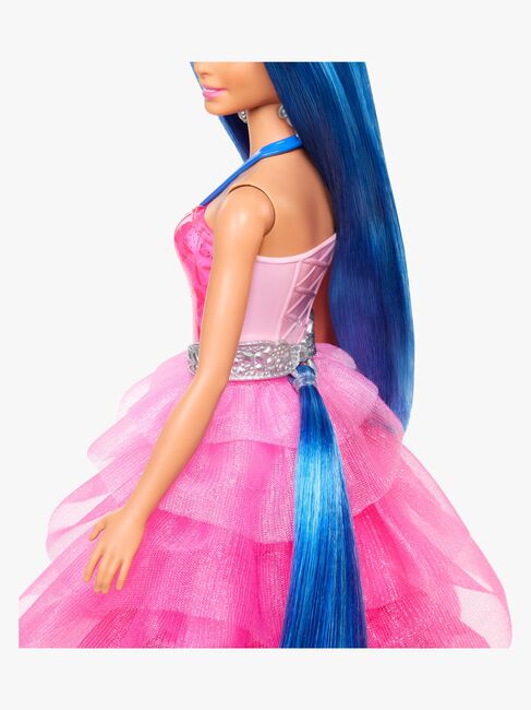 Barbie Sapphire Dukke med Blåt Hår & Enhjørning
