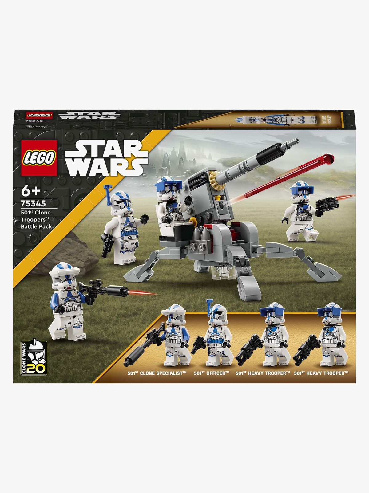 LEGO Star Wars 75345 Battle Pack med klonsoldater fra 501. legion