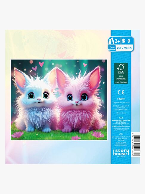 Kärnan Træpuslespil Fantasidyr 9 Brikker