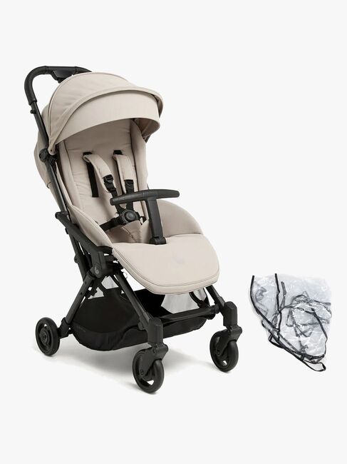Beemoo Easy Fly Lux 4 Klapvogn inkl Regnslag, Sand Beige