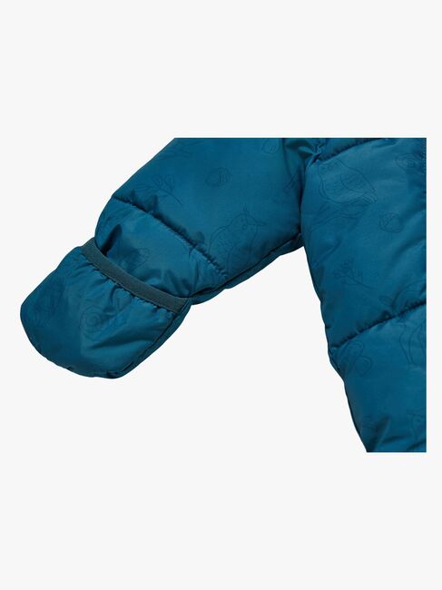 Nordbjørn Snowy Vognpose 2-in-1, Blue Coral