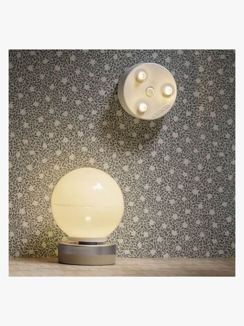 Lundby Dukkehustilbehør Spotlights & Gulvlampe, Beige/Hvid