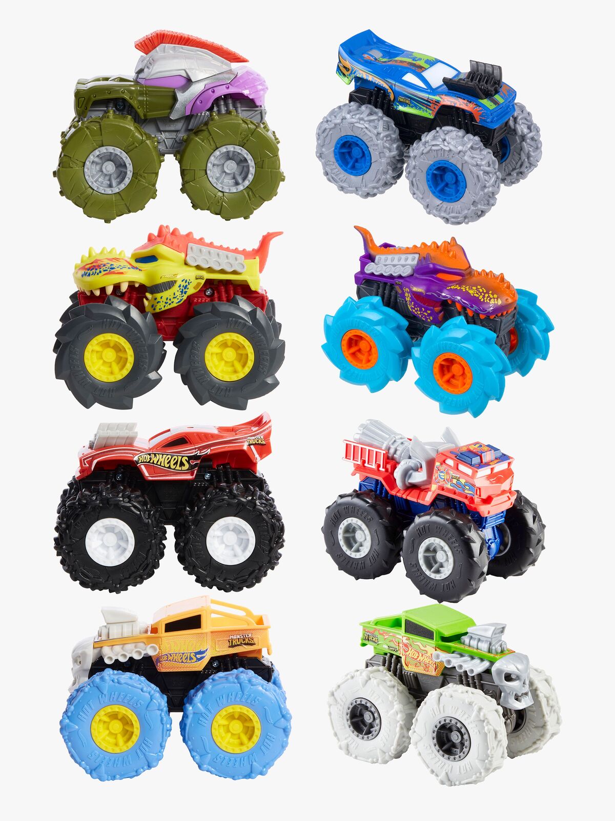 HotWheels Monster Truck 1:43 Rev Tredz Blandet Udvalg