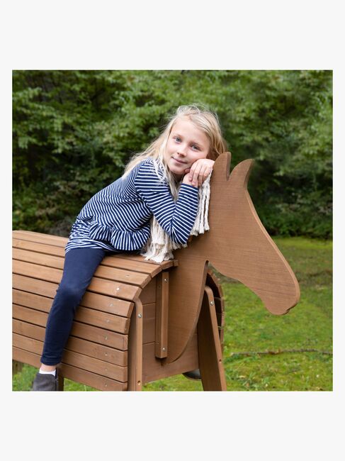 Roba Udendørslegehest 123 cm, Brun