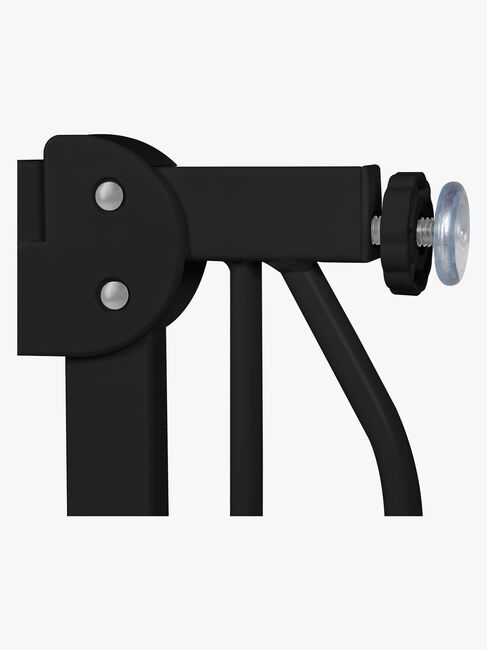 Lionelo Truus Slim Sikkerhedsgitter, Black Carbon/Natural