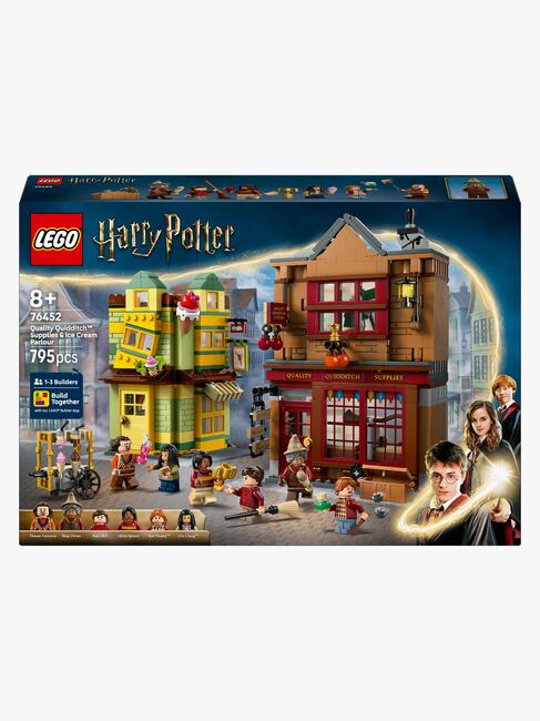 LEGO Harry Potter 76452 Kvalitetsudstyr til Quidditch og Iscafé