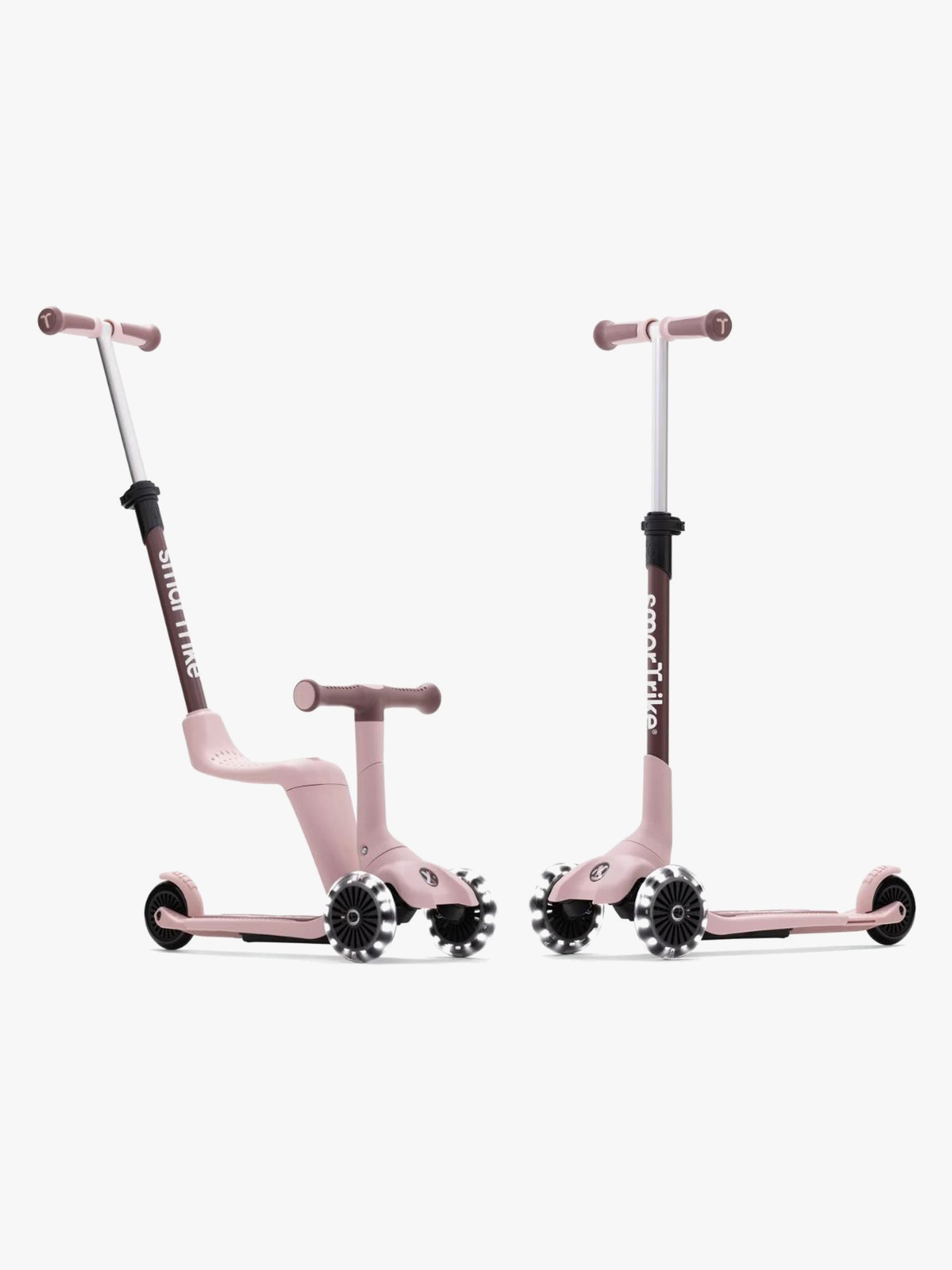 SmarTrike Xtend Mini-ride Løbehjul 4-in-1, Coral Pink