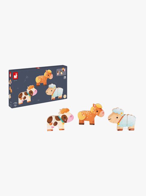 Janod Funny Magnets Farm Magnetsæt