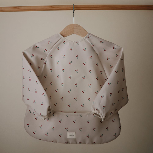 Mushie  Langærmet Hagesmæk, Cherries