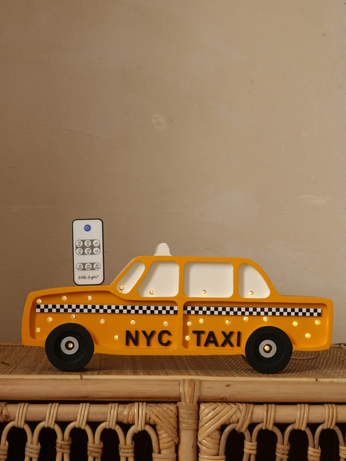 Little Lights Lampe NYC Taxa Manhattan, Gul