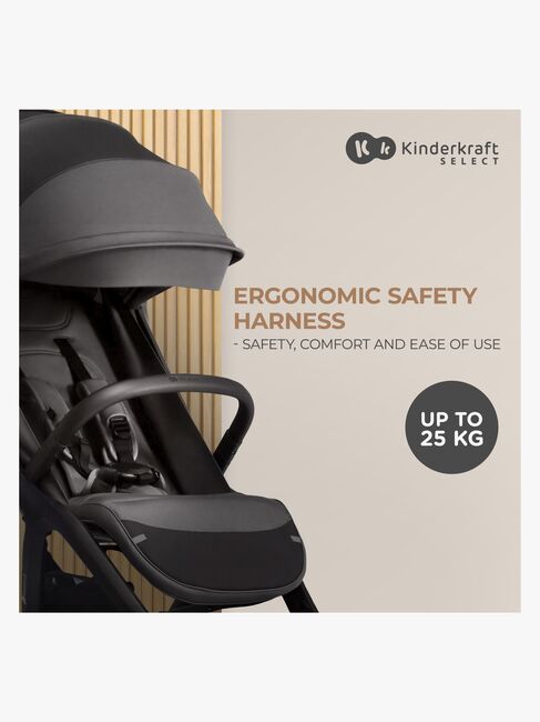 Kinderkraft NUBI 2 Klapvogn, Sand Beige