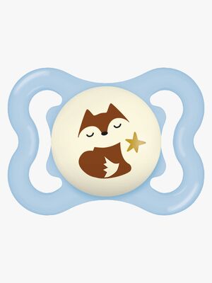 MAM Supreme Night Sut Silikone 0-6m, Blå