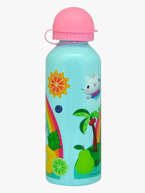 Gabby's Dollhouse  Aluminium Drikkedunk 500 ml, Blå/Pink