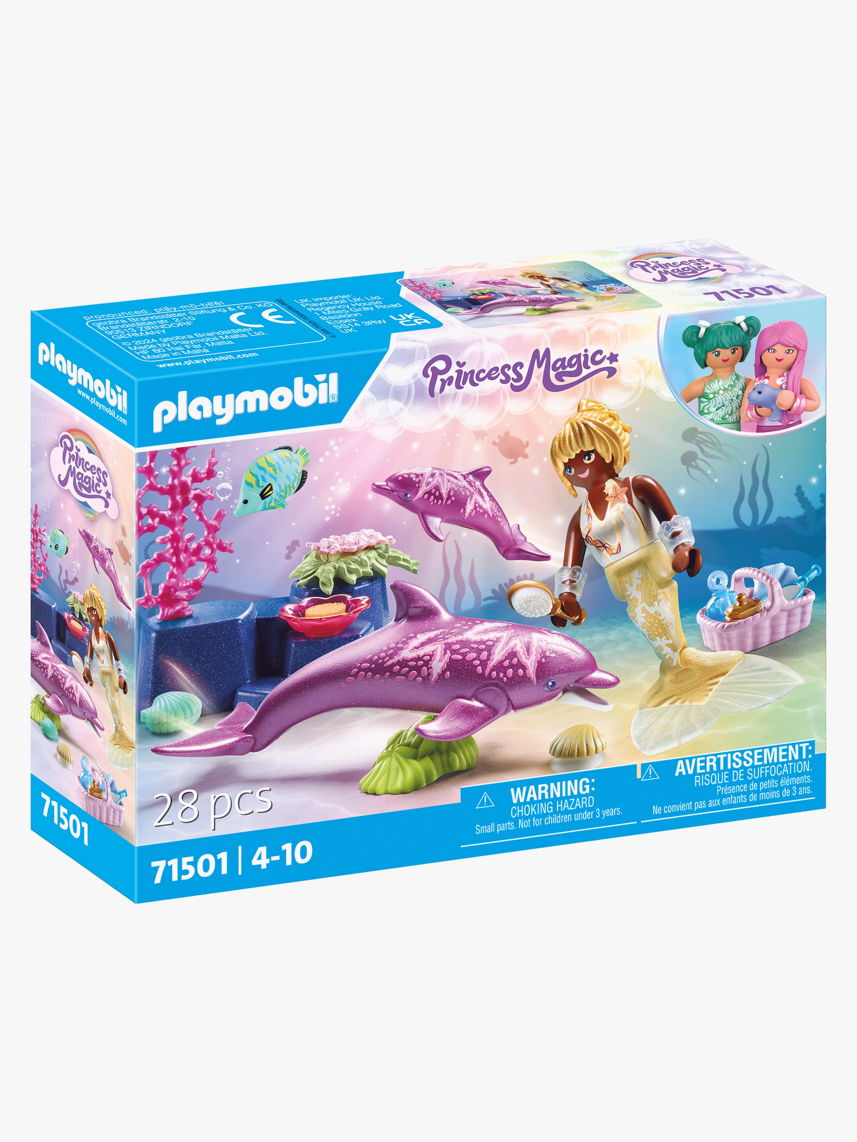 Playmobil 71501 Princess Magic Byggesæt Havfrue med Delfiner