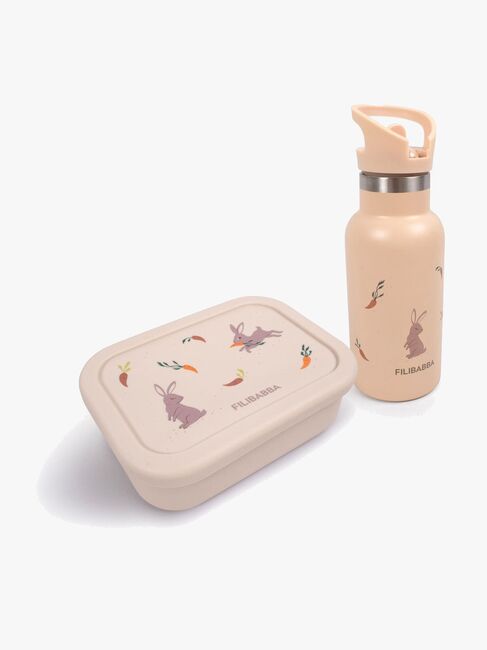 FILIBABBA Magic Farm Madkasse & Flaske, Beige