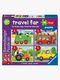 Ravensburger My First Puzzles Travel far Puslespil 4-i-1