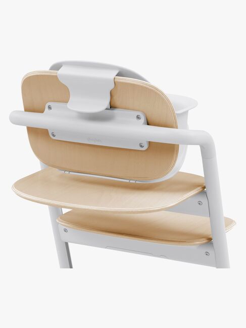 Cybex Lemo 3-in-1 Højstol inkl. Babysæt og Bakke, Sand White