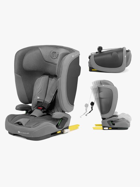 Kinderkraft FIX2GO i-Size Autostol, Grey