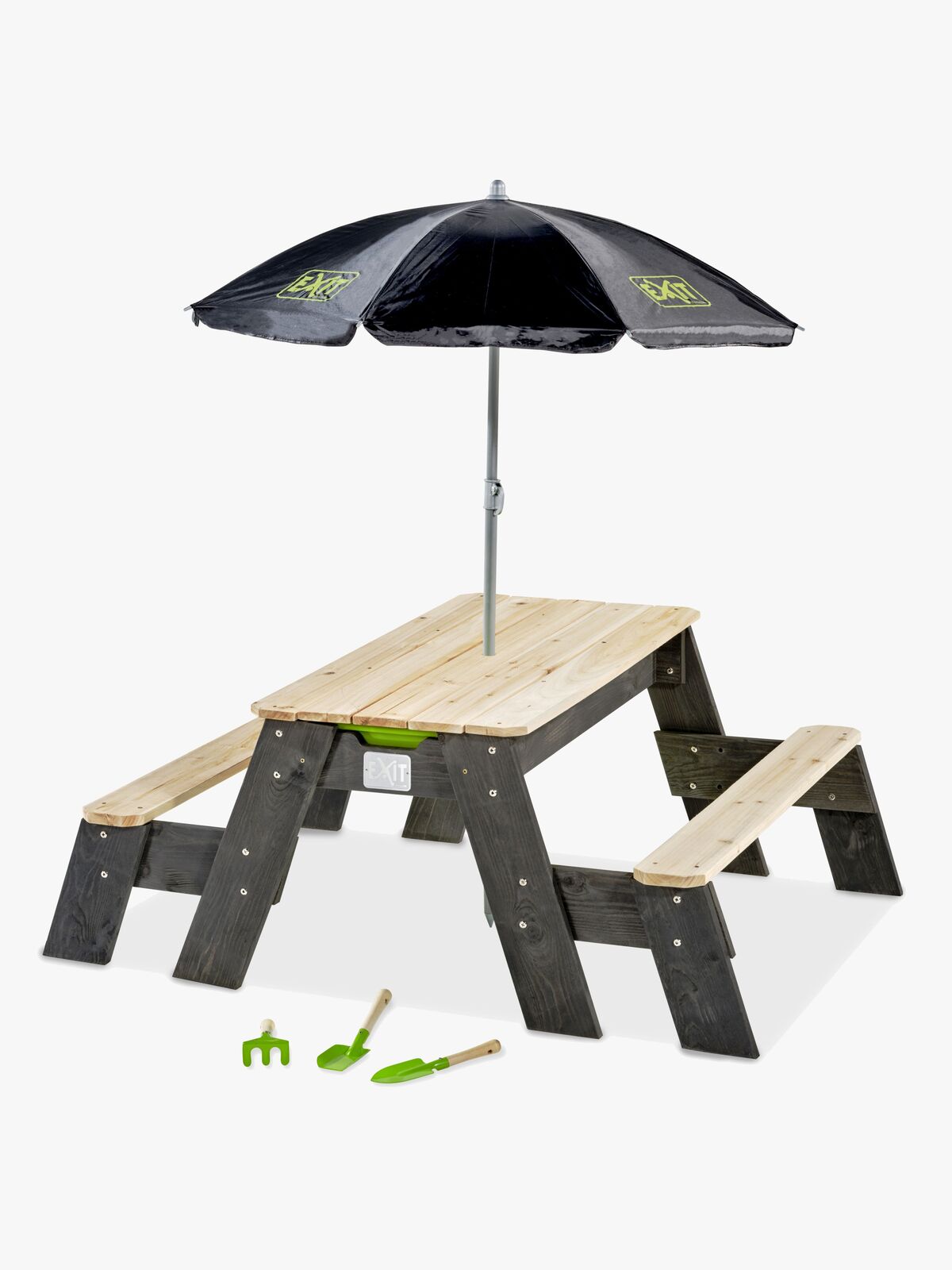 EXIT Aksent Sand-, Vand- & Picnicbord L 2 Siddepladser Deluxe