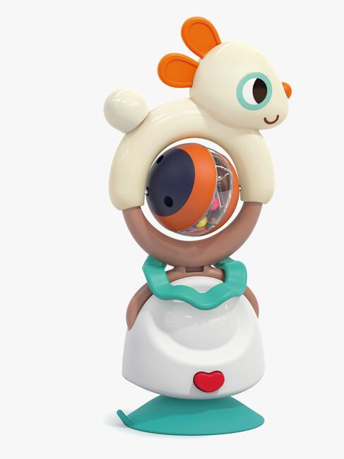 Kinder and Kids 2-i-1 Rangle med Sugekop Kanin