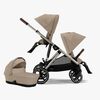 Cybex GAZELLE S Søskendevogn, Almond Beige/Taupe