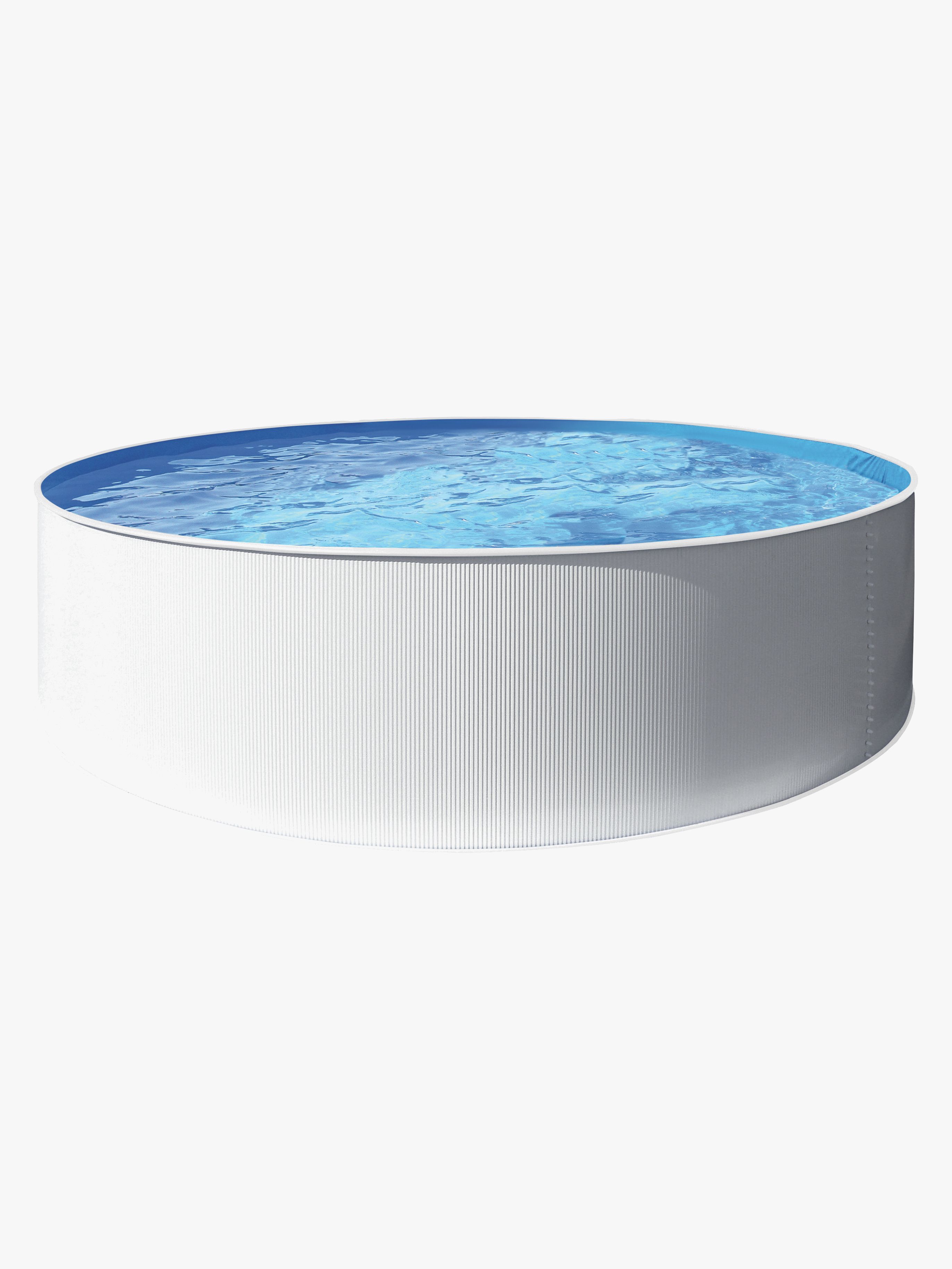 Swim &  Fun Kos poolsæt 360x90 cm, Hvid, Badebassin til børn