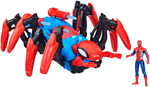 Marvel Spider-Man Crawl 'n Blast Spider Transportmiddel med Figur