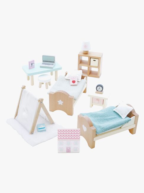 Le Toy Van Børneværelse Dukkehusmøbler 24 Dele