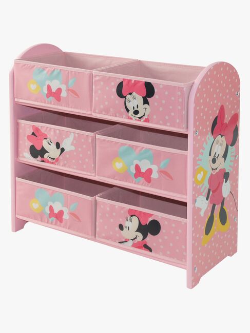 Disney Minnie Mouse Opbevaringsreol, Pink