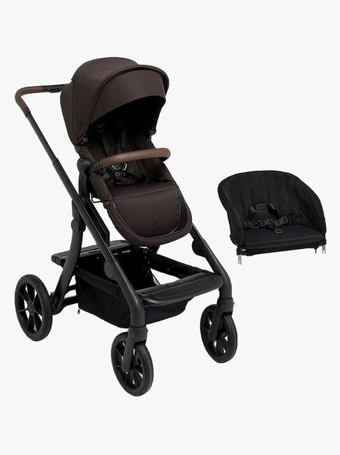Beemoo Pro Max Klapvogn inkl. Toddler seat, Espresso Brown