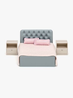 Lundby Dukkehusmøbler Soveværelse Sæt