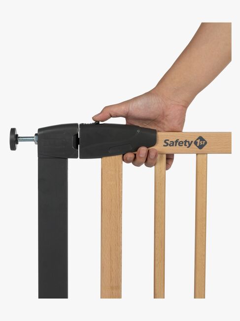 Safety1st Simply Close Sikkerhedsgitter, Wood & Metal