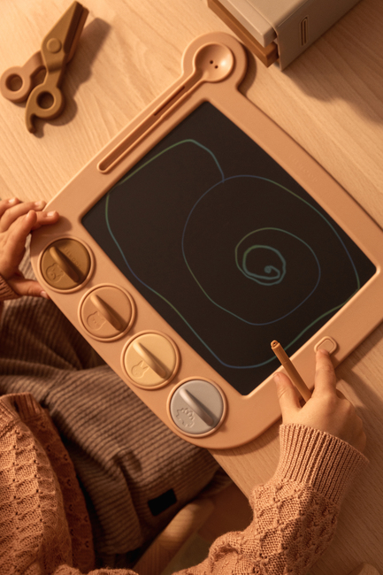 LIEWOOD Venzora Magic Tegnetavle med Stempler, Pink