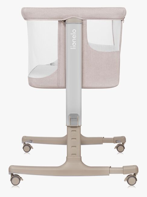 Lionelo Aurora Bedside Crib 3-i-1, Beige Cappucino