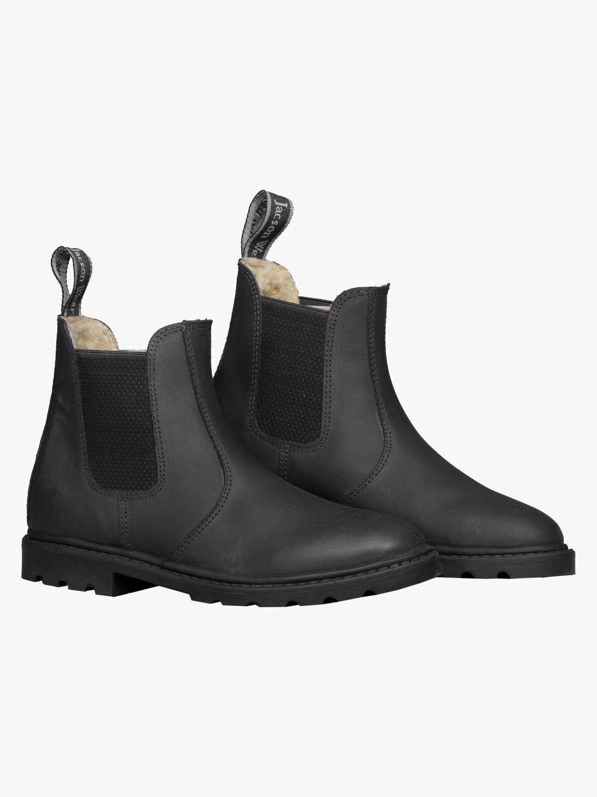 Jacson Jodhpur Støvler m. Fór, Sort