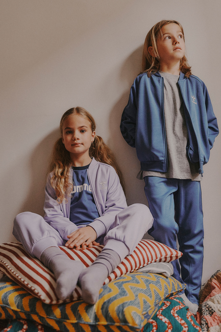 Hummel Newi Zip T-shirt, True Navy