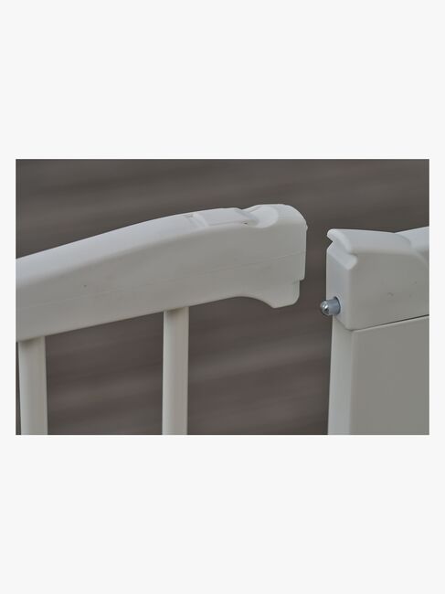 BabyDan Perfect Close Sikkerhedsgitter, Hvid