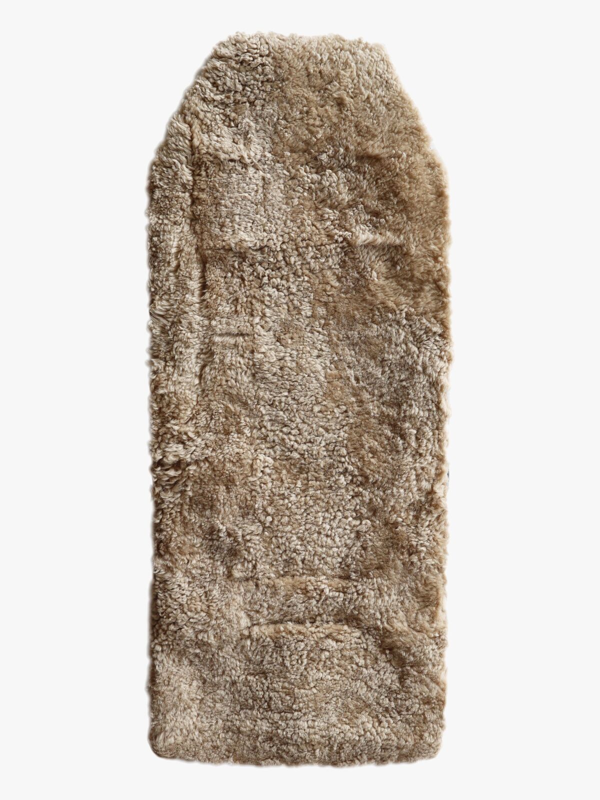 Bozz Siddehynde Lammeskind Krøllet Klippet, Nappa Linen